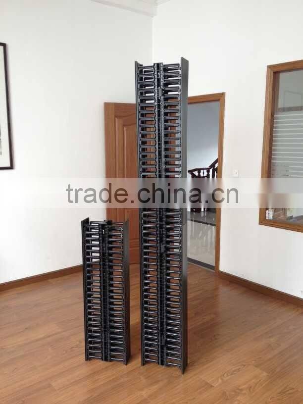 19" 2U cable manager 12 slot