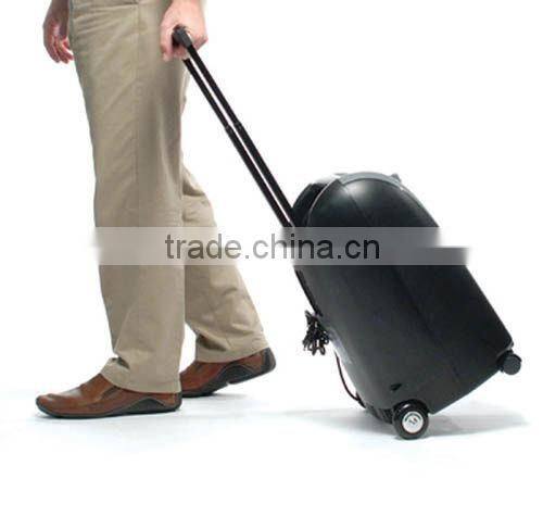 Portable zeolite molecular sieve oxygen concentrator
