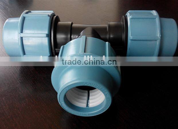 PP Compression Fittings For PE Pipe pp compression fittings