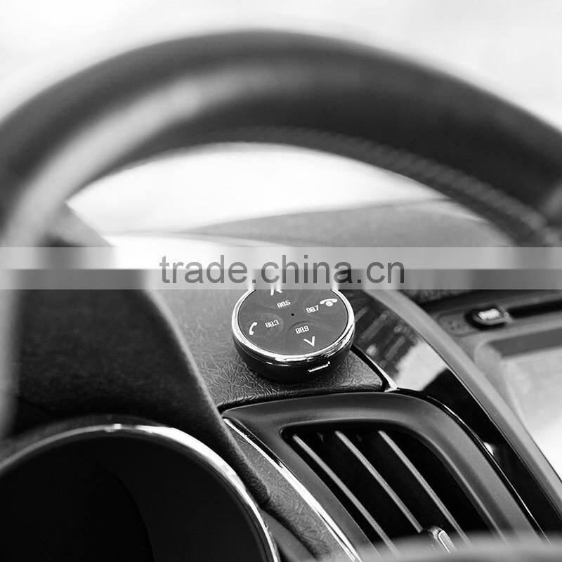 Bluetooth FM transmitter with car adapter without battery