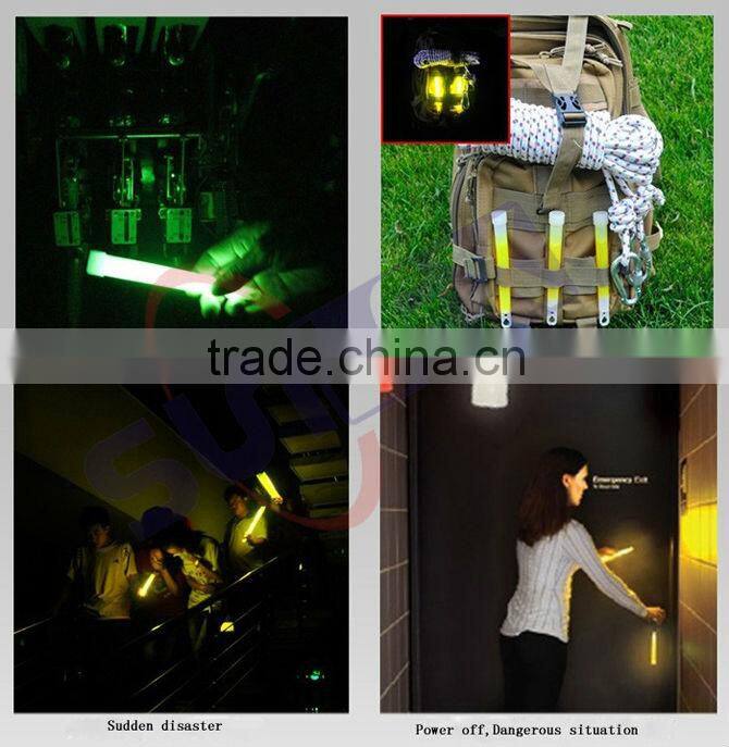 2015 Hot selling party supplies 6 inches multicolor chemical glow sticks