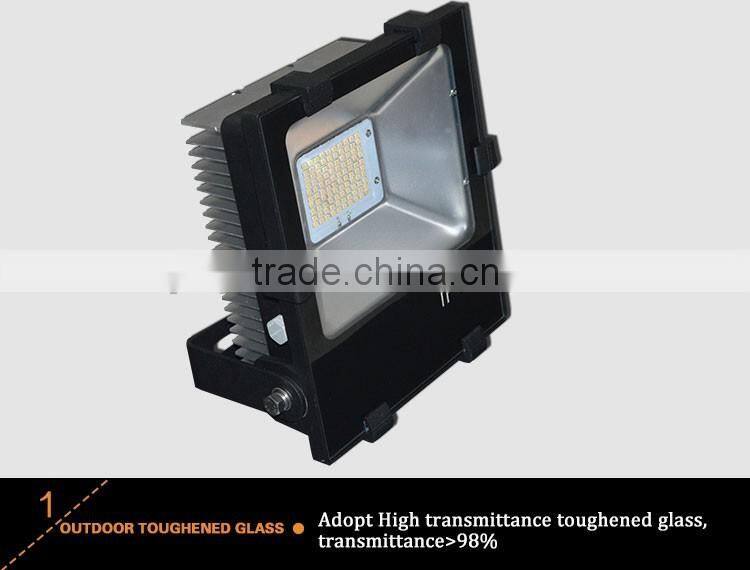CE ROHS certifaction outdoor waterproof IP65 Meanwell driver SMD2835 110lm/w 200w led flood light