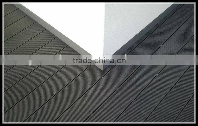 Waterproof wood plastic composite outdoor decking