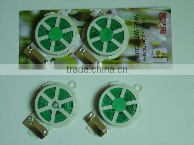 30 Meter Garden Plant Plastic Coated Twist Tie