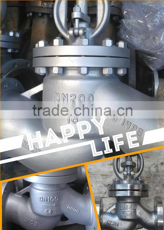 DIN Cast Steel Flange Globle valve