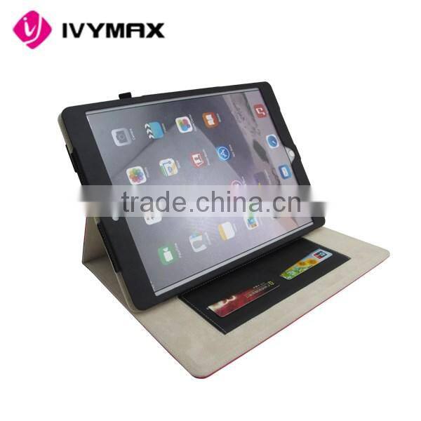 2016 premium OEM PU leather stand case cover for ipad pro 12.9 inch