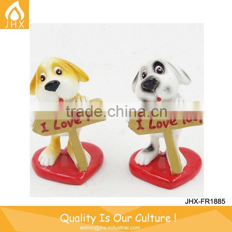 Hight Quality Resin Dog Wedding Decoration Supplies In Guangzhou
