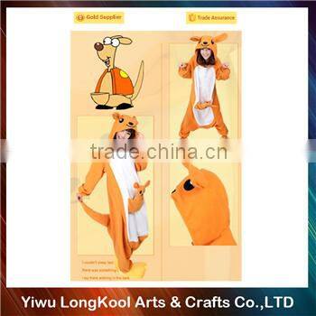 Wholesale new fashion animal mascot costume Kangaroos pajamas costume