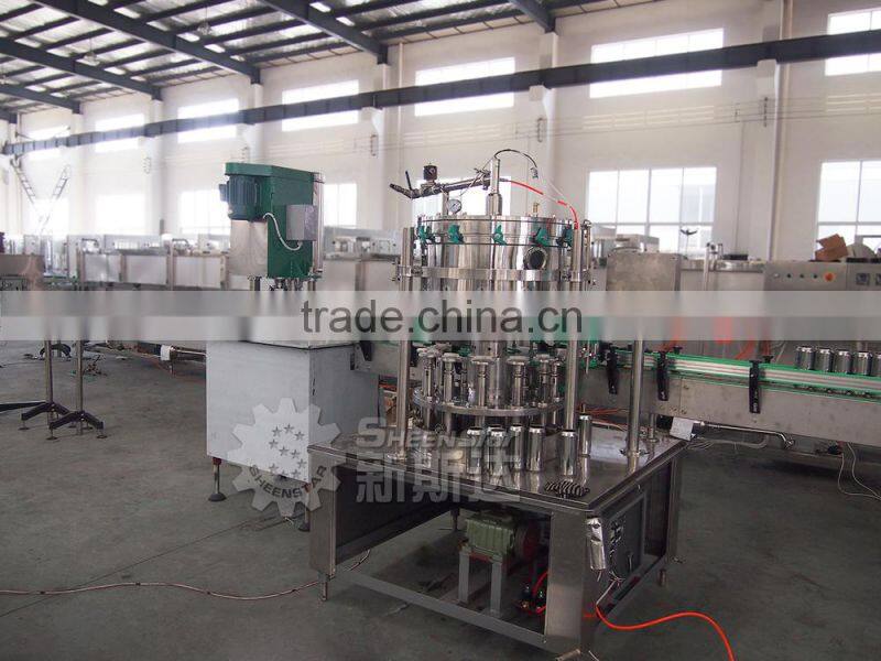 Can Filling Canning Line / juice canning machine