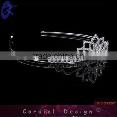 2013 New Fashion Shining Birthday Tiara Crown For Adults