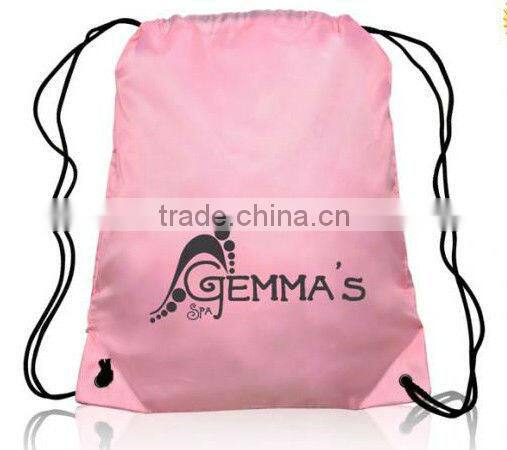 drawstring backpack bag reflective