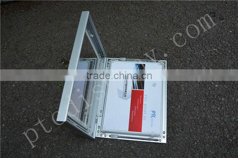 Outdoor Waterproof Lockable Poster Frame with Poly Carbonate clear window