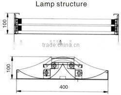 2012 New 2*28W LED T8 tube
