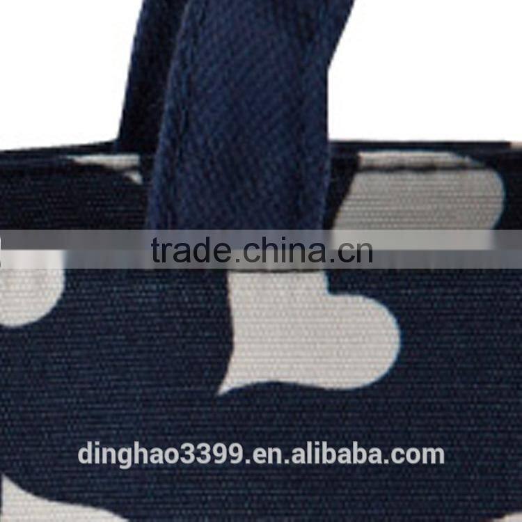 New Brand Designer Fashion Canvas Flower Shoulder Handbag beach bag Shopping Bag Shoulder Totes Bags Lunch Bag