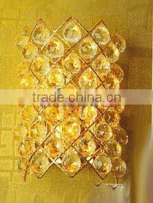 Antique crystal wall lamp for decoration