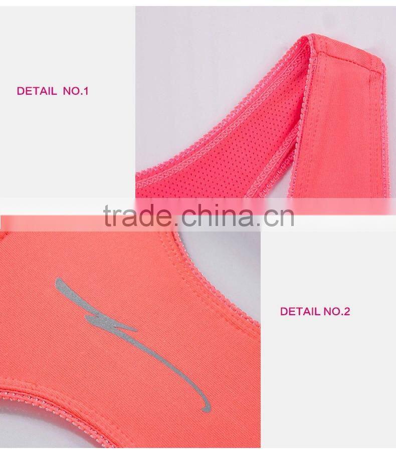 wholesale 2016 ladies's sexy high quality gym tank /sport t-shirts/yoga wear