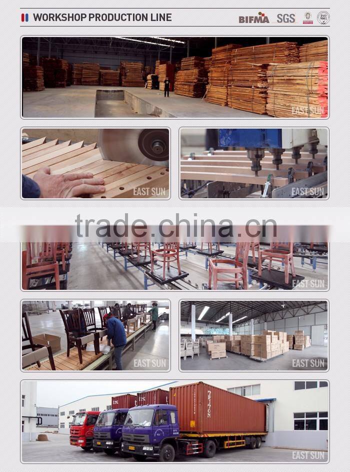 Hot sale wood table and chair restaurant chairs for sale used