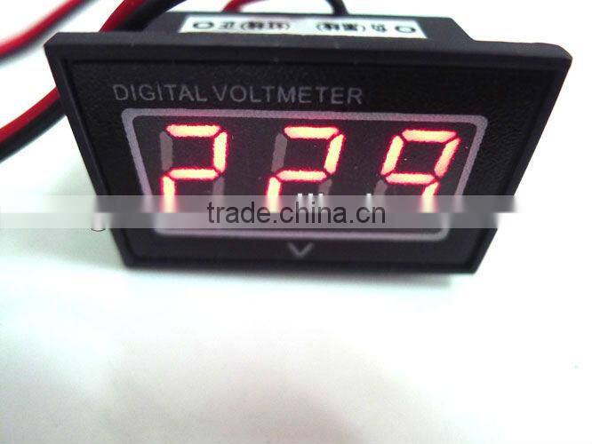 Mini Digital car Voltmeter DC15-120V 24V/36V/48V/96V Waterproof Power volatege Panel Meter