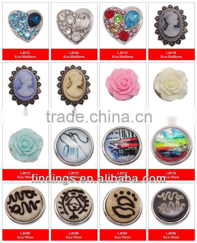 LJ1598 click button best, germany market diy button, metal button in stock