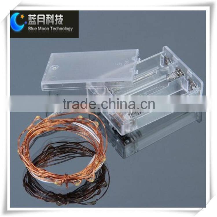 Mini CR2032 operated 50000h life time christmas candle bridge light