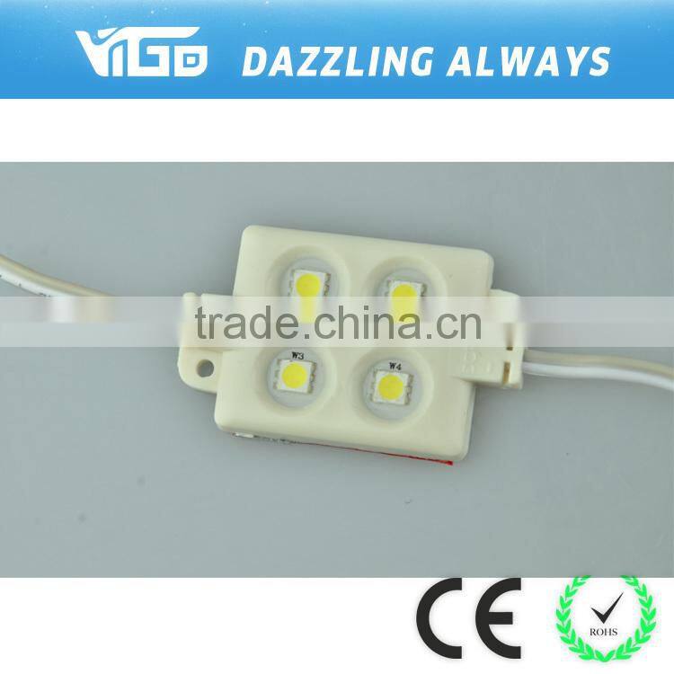 injection 4leds led module rgb