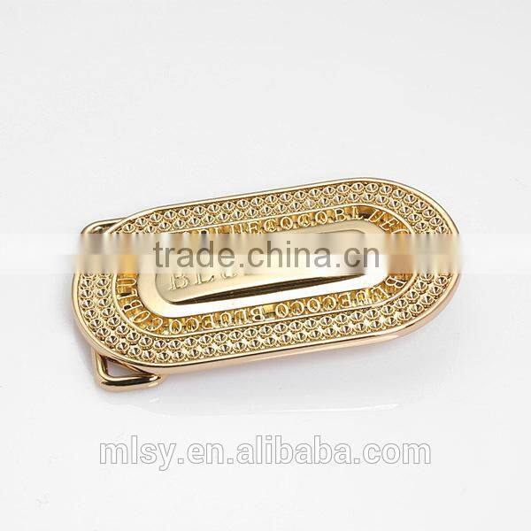 Custom metal with rhinestone belt buckle Brightness for women G5-80019