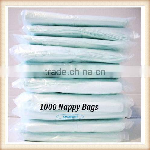 wholesale bnb-15 Baby Nappy Bags Sacks Plastic Disposable Hygienic Scented Nursery