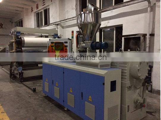 PVC faux marble sheet production line/plastic extrusion line