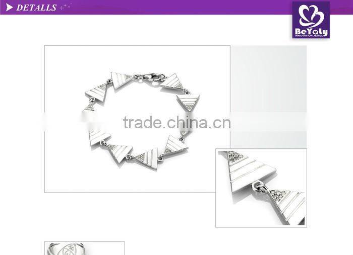 hot sale costume silver jewelry starfish bracelet