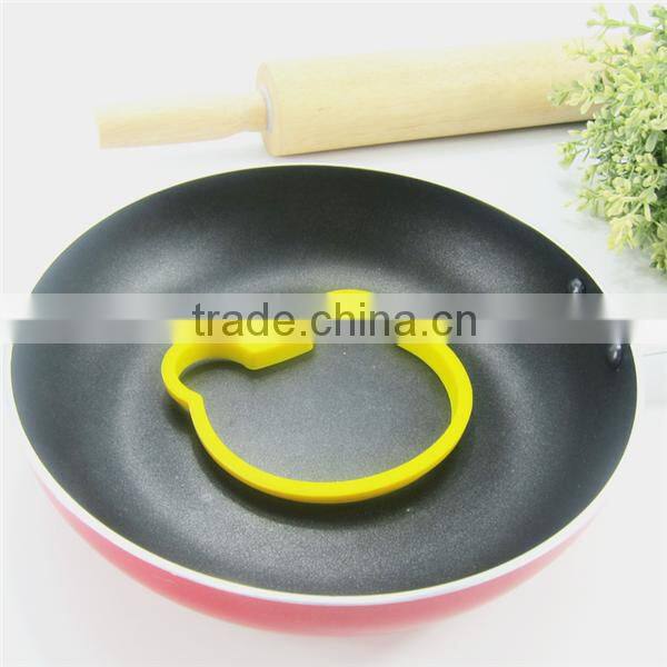 Fancy shapes silicone fried egg molds