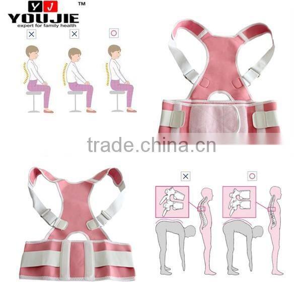Factory supplier adjustable magnetic posture brace as seen on tv