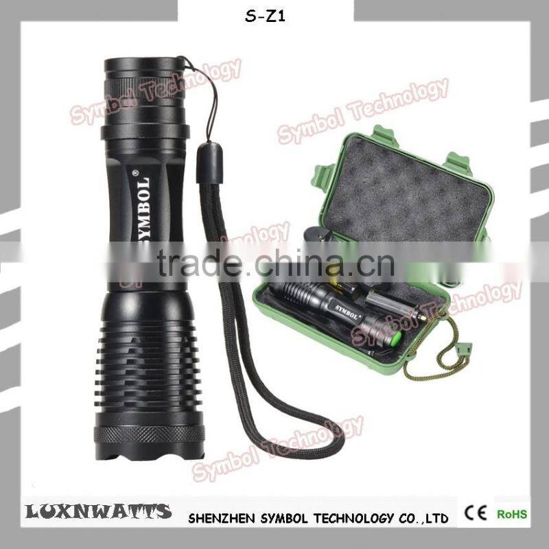 Olympics hot sales Best hunting flashlight torch with remote pressure switch