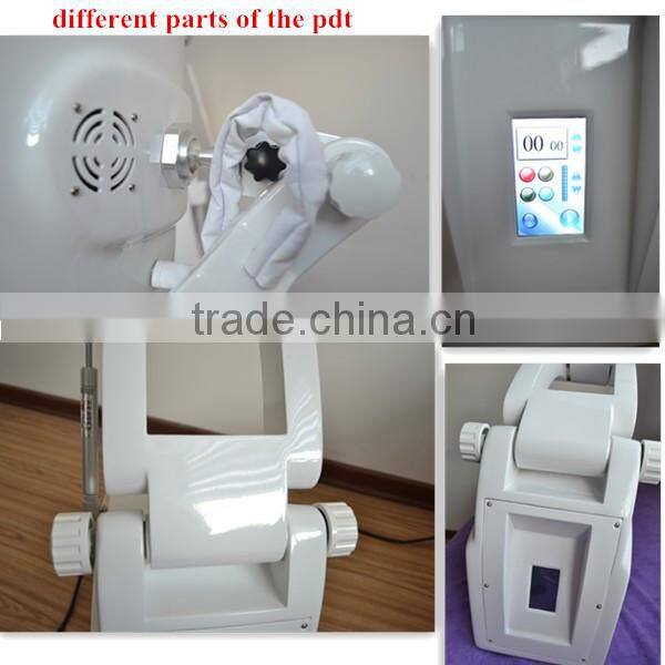 2015 portable pdt led light facial machine