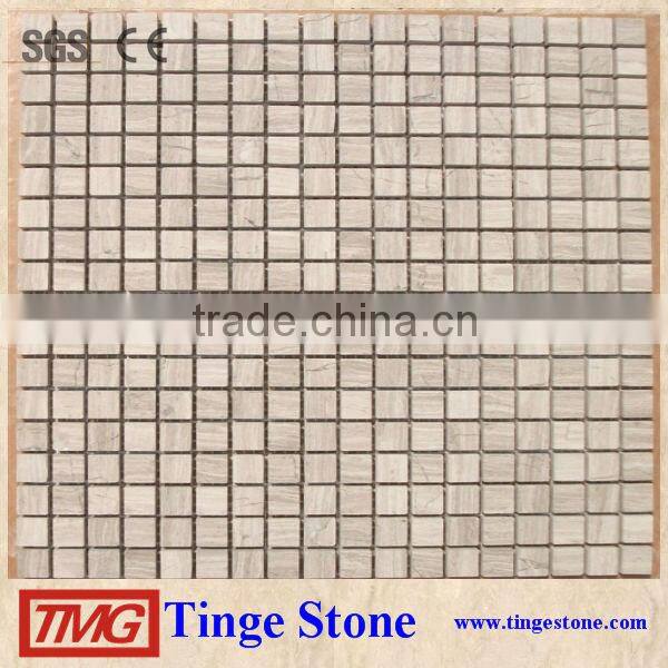 Beige Marble Stone mosaic For Hotel Use