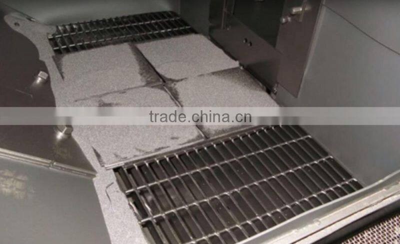 Single hook shot blasting equipment