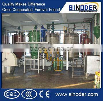 Hot sale oil refinery equipment/cooking oil refinery with good quality