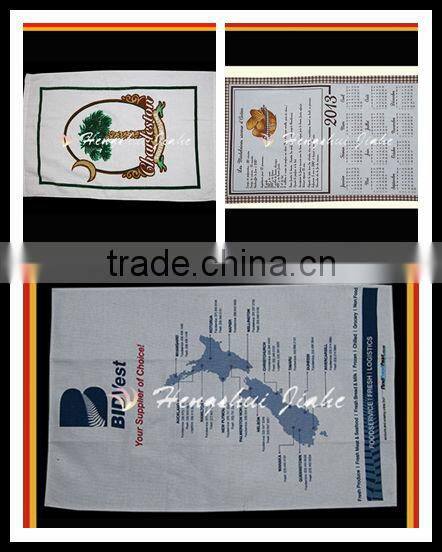 popular lovely cartoon printed thin cotton tea towel