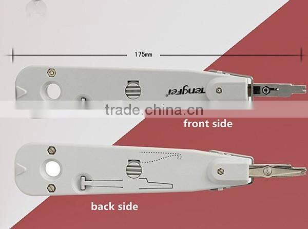 Network keystone jack IDC or rj45 110 punch down tool