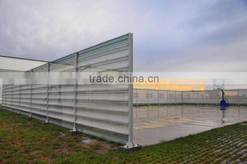 WF-AF012 popular in european galvanized steel sports venues fence for sports count