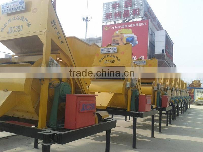 small mixers ,sigal shaft concrete mixer machine,JDC350 concrete mixer for sale, popular concrete mixer