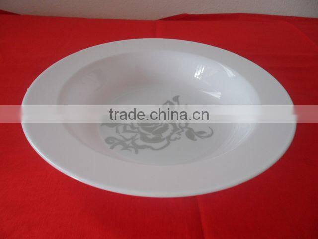 Disposable plastic side plate
