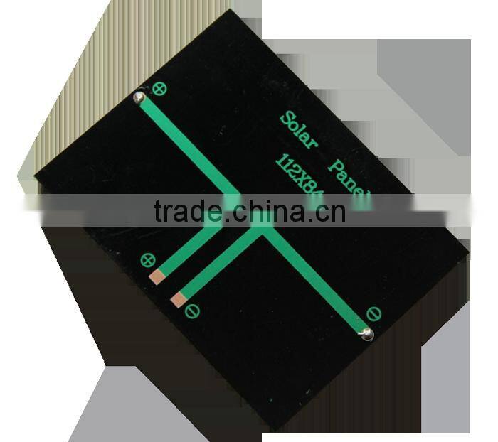OEM 1.2W 6V Small size pet laminated mini solar panel
