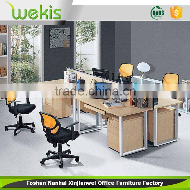 4 person office furniture workstation 4 seater office partition