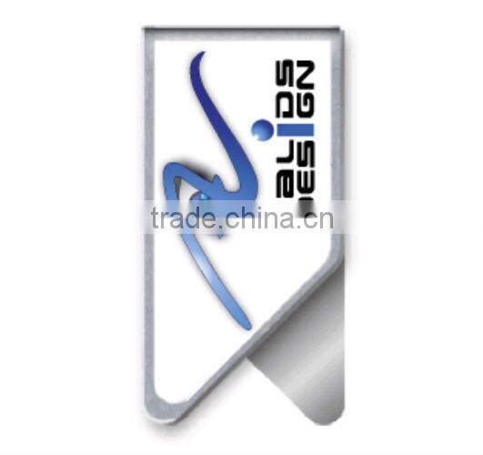 tooth shaped metal paper clip