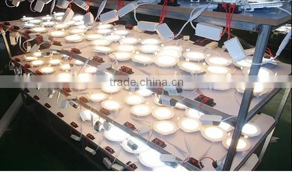 China Best Quality CE ROHS Round Square Ultra Thin 3W 6W 9W 12W 18W Panel Light LED