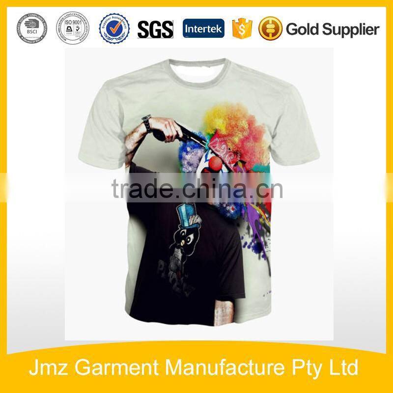 High quality cothes digital Print T-shirt OEM T-shirt Supplier