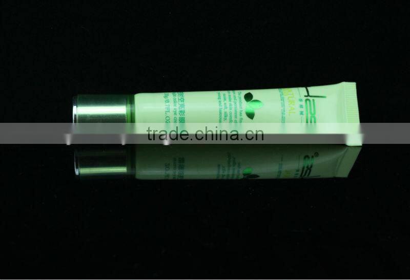 15ml plastic eye cream clear tube with applicator tip