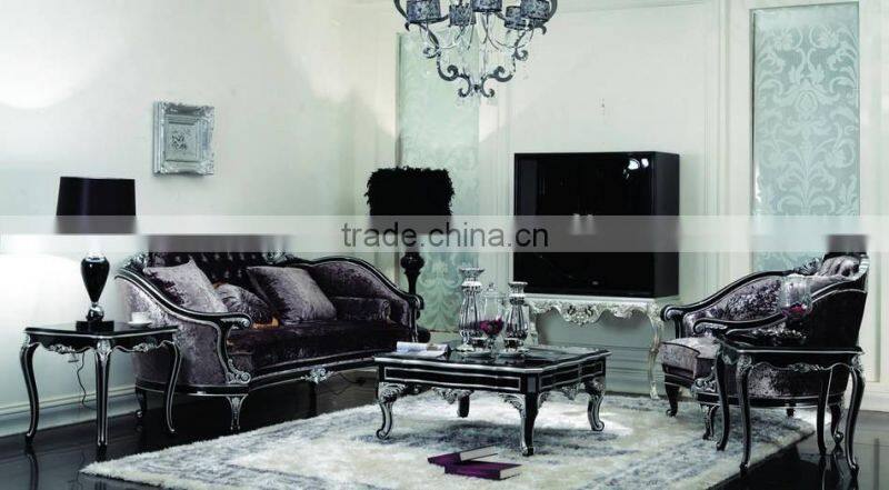 100% factory offer home furniture, luxury European-style living room sofas sets