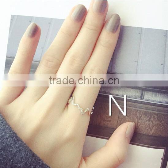Fashion cheap 925 sterling silver small knuckle ring for young girls