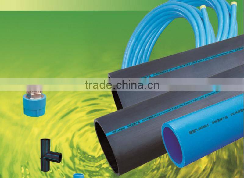 Socket fusion joint pipe / butt fusion joint pipe and electrical fusion joint PE water pipe